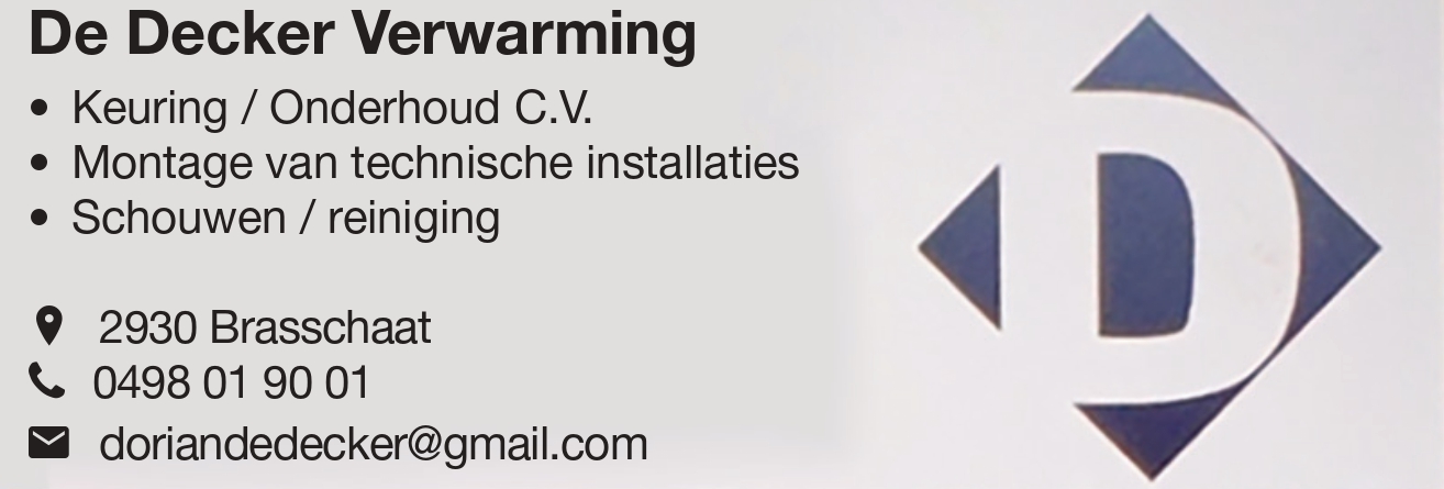 De Decker Verwarming